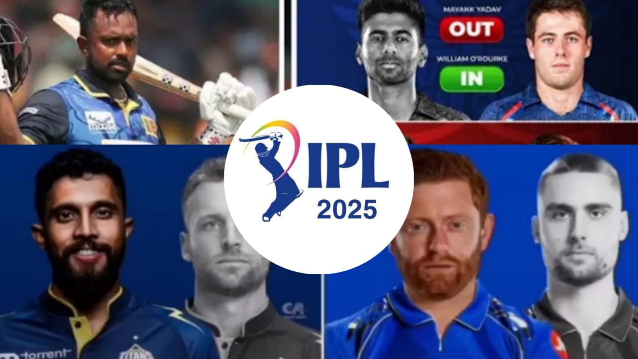 IPL 2025 Player Replacements