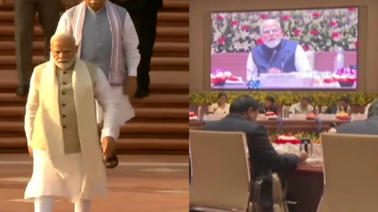 PM Modi Leads Key NITI Aayog Meeting