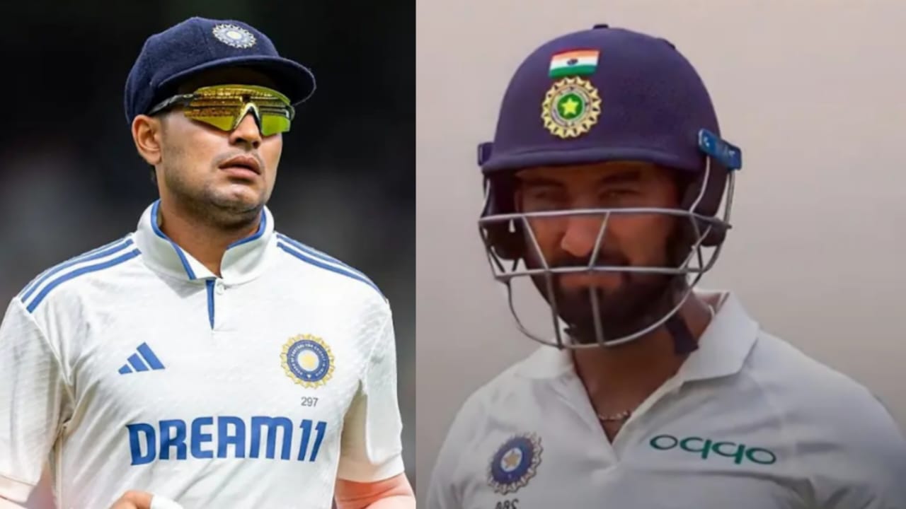 Shubman Gill & Cheteshwar Pujara