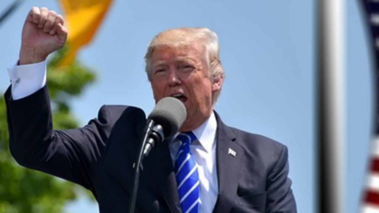 US President Donald Trump