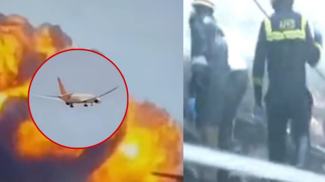 Air India Flight AI171 Crashes Near Ahmedabad