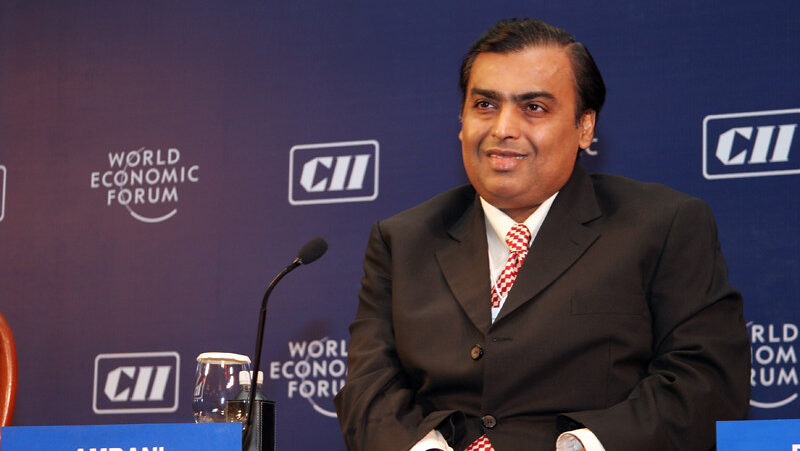 Mukesh Ambani by GregRubenstein2 is licensed under CC BY 2.0.